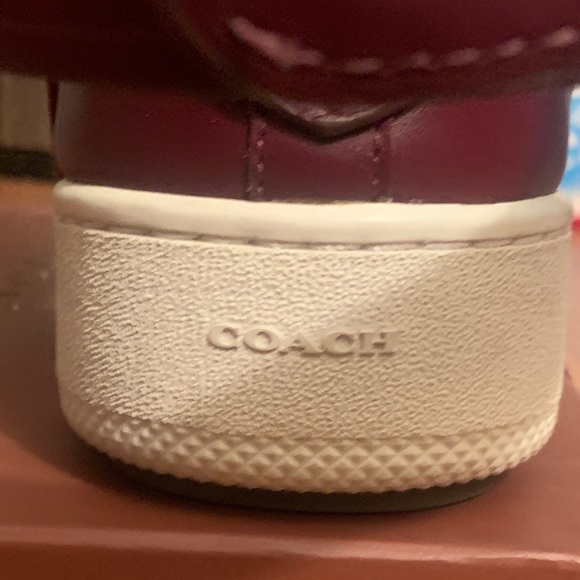 New COACH Shearling mens sneakers - Picture 8 of 12